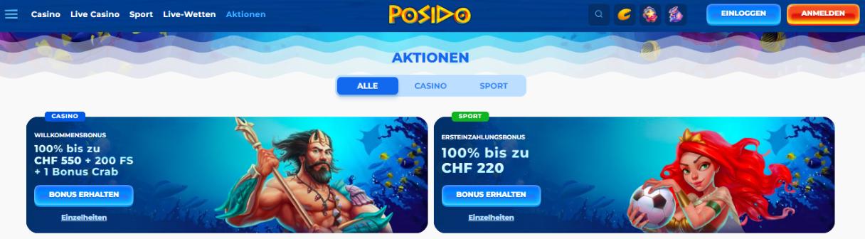 Willkommensbonus